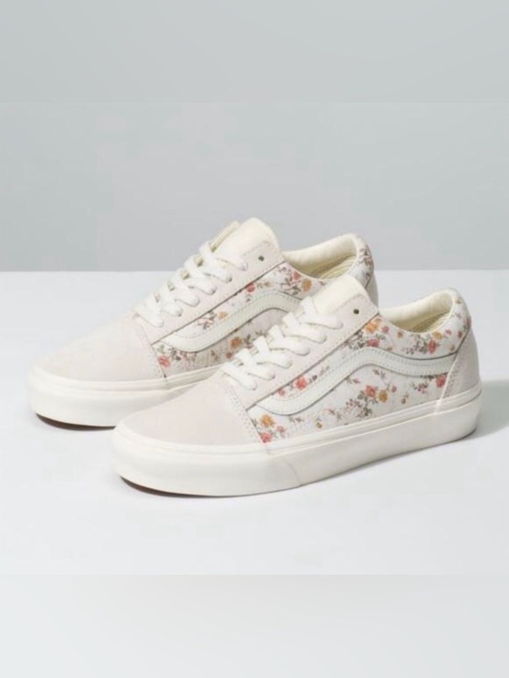 Vans Old Skool Vintage Floral Marshmallow